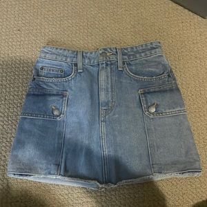 Carmar Denim Cargo Skirt